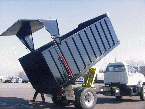 Scott bulk dump on Chevrolet commercial trucks